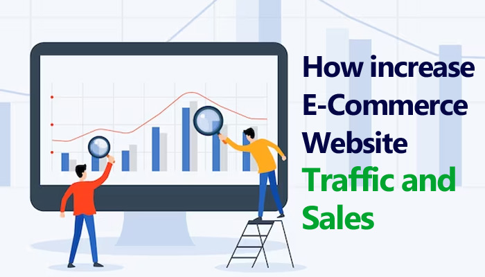 e-commerce website traffic and Sales